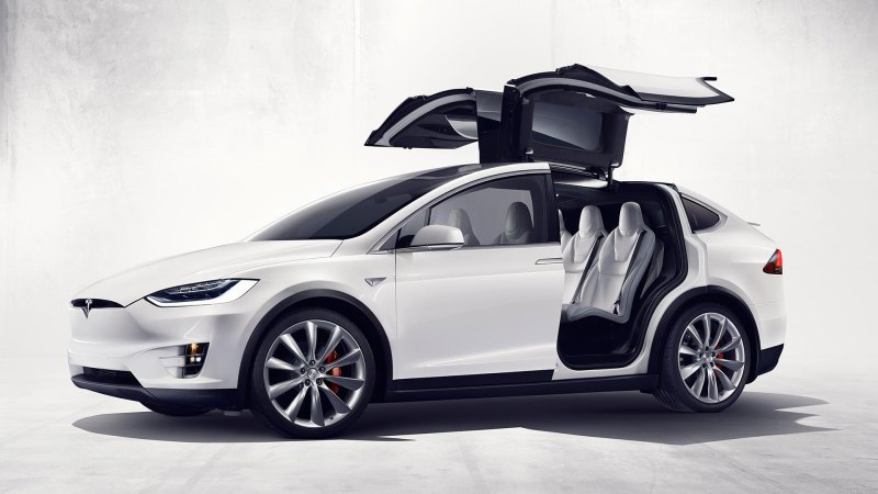 Falcon Punch: The Tesla Model X Has Arrived