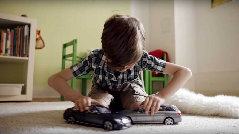 Mercedes Won’t Let Even Their Toy Cars Crash