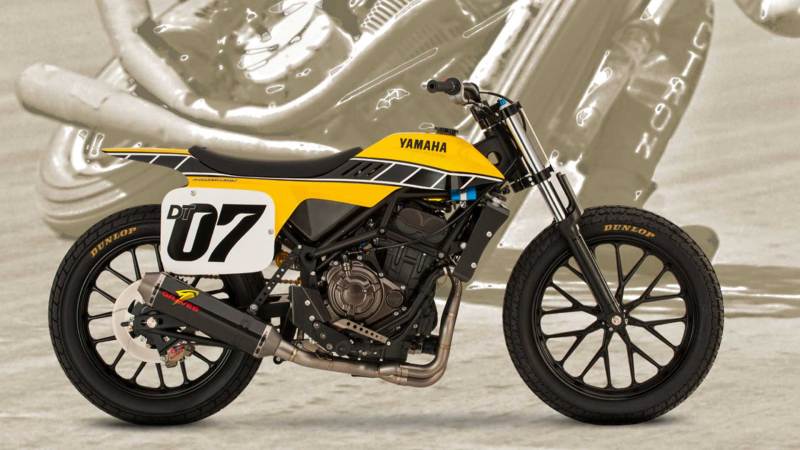The Yamaha DT-07 Dirt Track Concept Gives Me Dirty Feelings