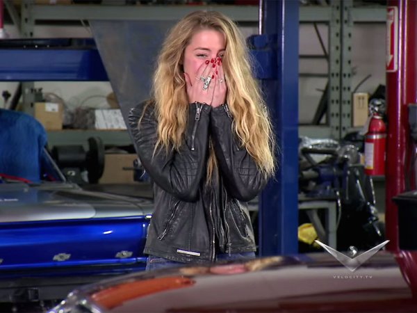 Does Amber Heard Love Anything as Much as Her Mustang?