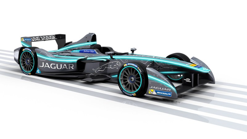 Jaguar Announces New Electric Car, Formula E Race Team