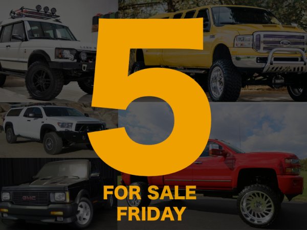 Five For Sale Friday