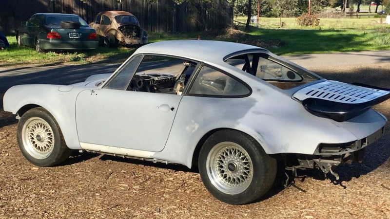 This Half-Finished V8 911 Project Could Be Your Yard Art