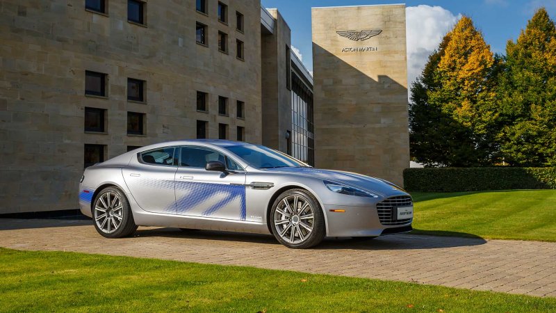 Shocker! Aston Martin Unveils 1,000-hp Electric Rapide E