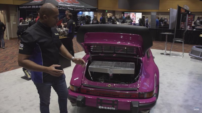 Bisimoto Shows Off GT2-Powered Classic 911 At PRI Show