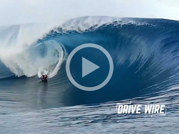 Drive Wire: Bodyboarder Vs. Massive Waves