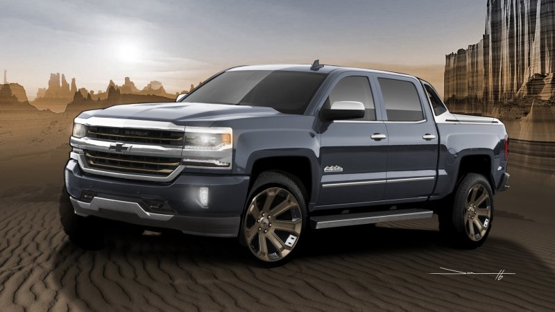 High Desert Chevy Silverado Brings Back the Past