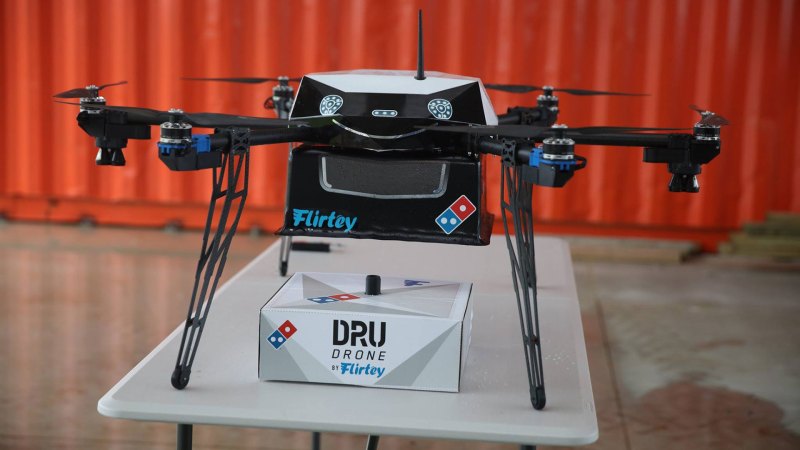 Domino’s Has Created a Flying Pizza Delivery Drone