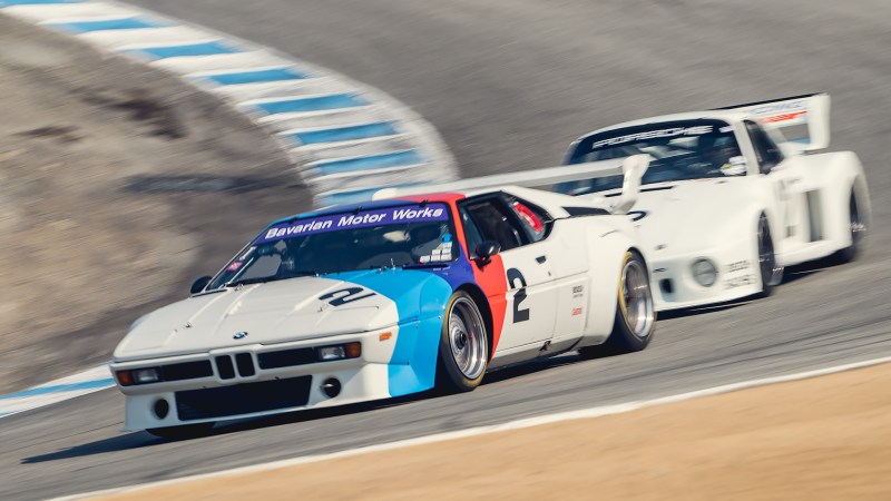 How it Feels to Race a BMW M1 at Laguna Seca