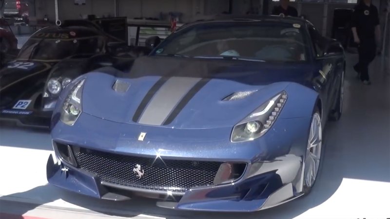 Watch a Ferrari F12tdf Haul Ass at the Red Bull Ring