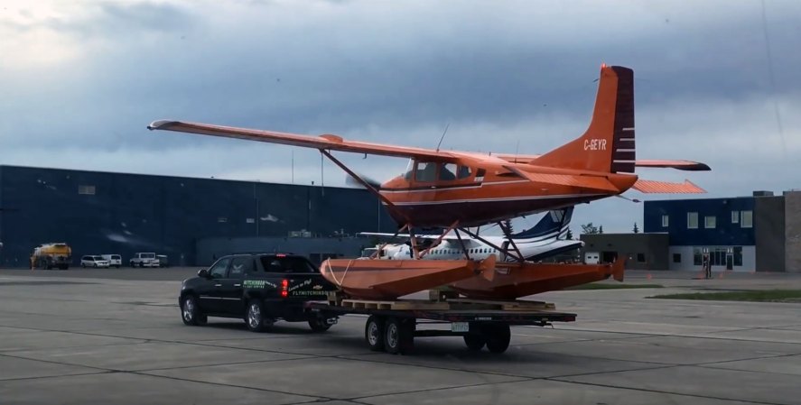 Bet You Never Knew How Float Planes Take Off on Dry Land