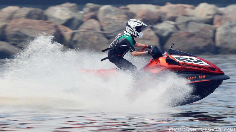 Racing Kawasaki’s 310-horsepower Jet Ski Off the Coast of California