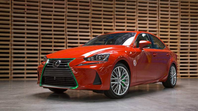 Lexus and West Coast Customs Built a Sriracha-Themed IS300