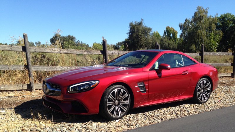 Hitting the Road in the New Mercedes-Benz SL450