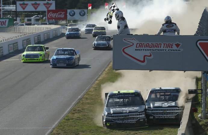 No Argument: The Nastiest Finish in NASCAR All Year