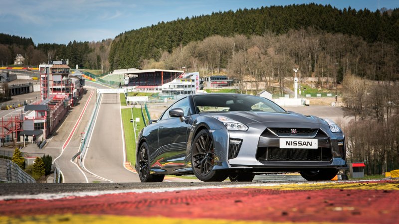 The Revamped Nissan GT-R Takes a Steamy Dip at Spa-Francorchamps