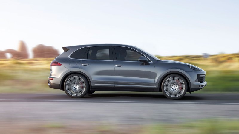 The 2017 Porsche Cayenne Turbo S, at 170 MPH, Finally Makes Sense