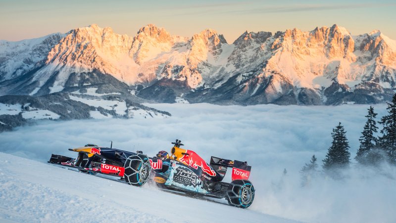 Max Verstappen And Red Bull F1 Go On a Ski Holiday