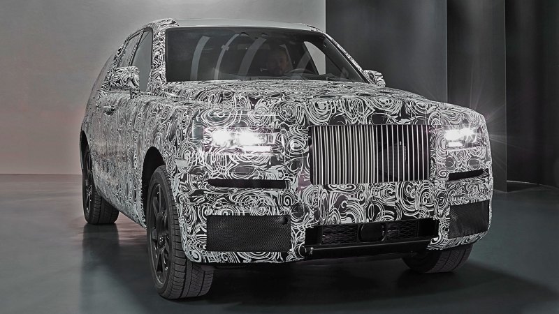 Rolls-Royce Gives Us the Best Look Yet at the Cullinan SUV