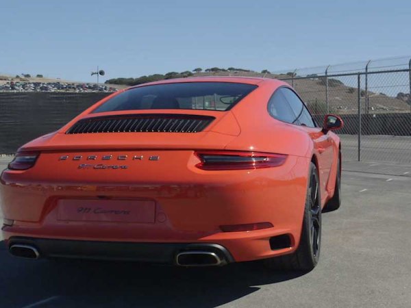 One Lap of Rennsport in the 2017 Porsche 911 Carrera