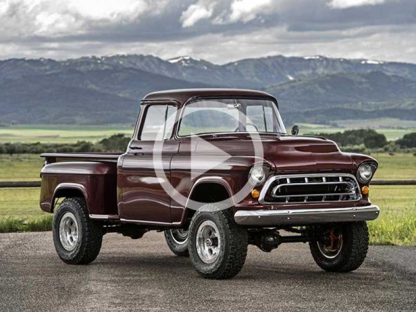 Design: 1957 Chevrolet 3100 by Legacy Classic Trucks