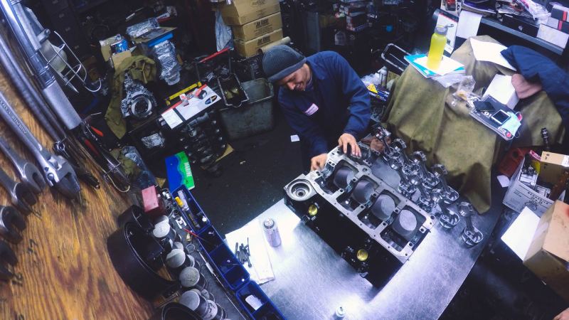 Machine Shop and Chevy Small Block: A Love Story