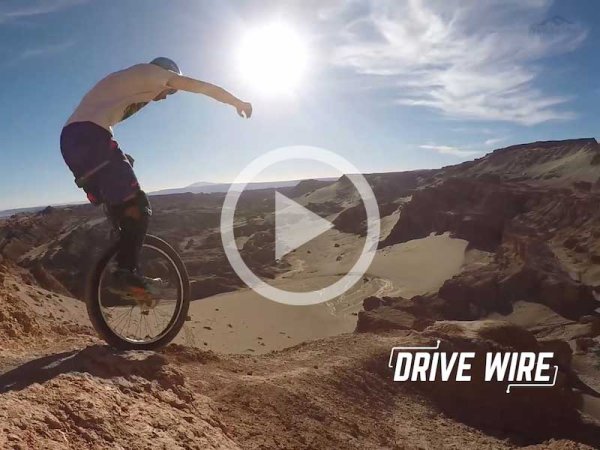 Drive Wire: Off-road Unicycling Through The Mountains Is Weird And Impressive