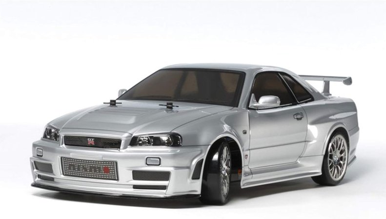  Tamiya NISMO R34 GT-R Drift Special RC Drift Car.